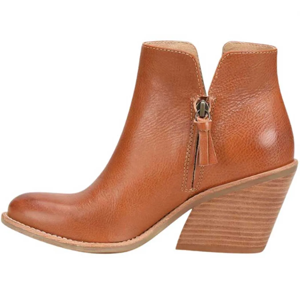 Sofft Tori Heeled Bootie Bourbon (Women's)