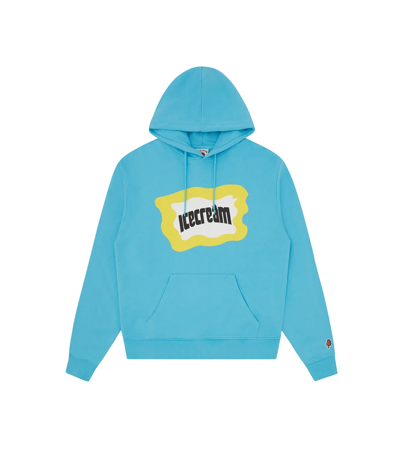 SPLATTER POPOVER HOOD - BLUE