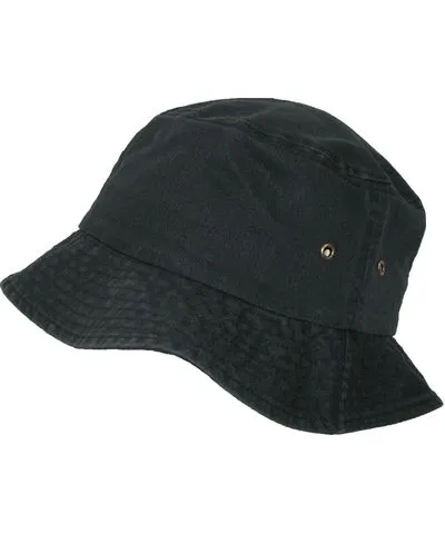 Sportsman Cotton Twill Packable Travel Bucket Hat