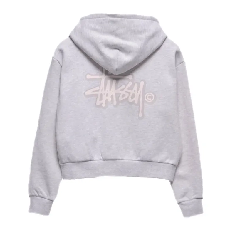 STUSSY  |Long Sleeves Plain Cotton Loungewear Skater Style