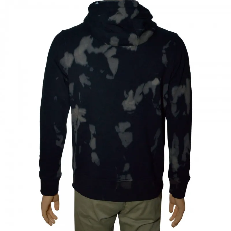 Sweat Hood Fallen Acid Wash - Black Tie Dye