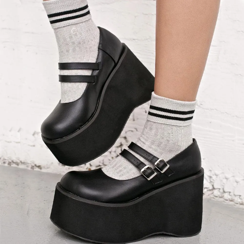 Sweet Style Gothic Cozy Wedges High Heels Pumps