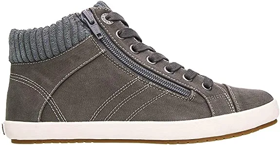 Taos Womens Start Up Lace Up High Top Shoes- Graphite