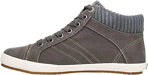 Taos Womens Start Up Lace Up High Top Shoes- Graphite