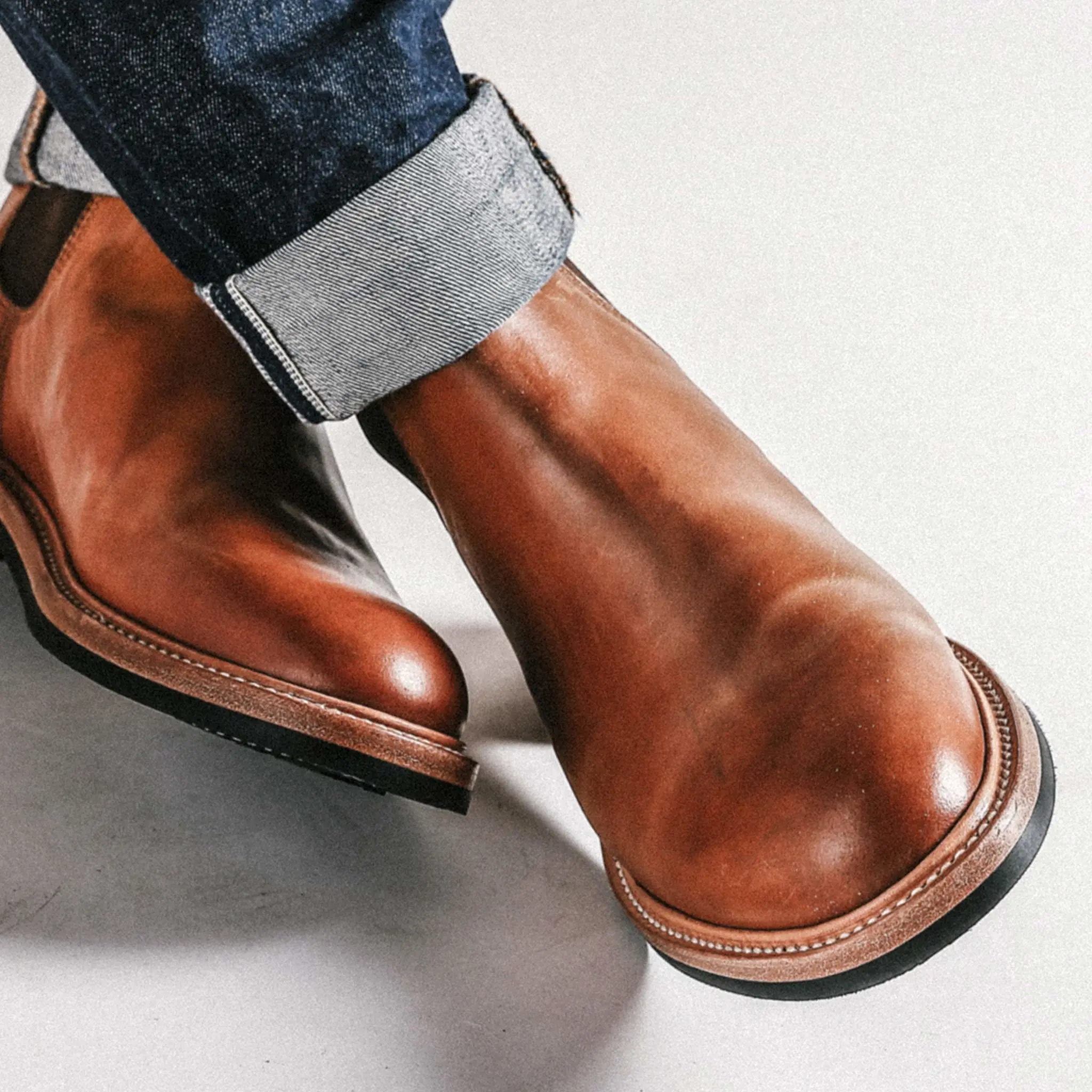 The Ranch Boot in Whiskey Cordovan