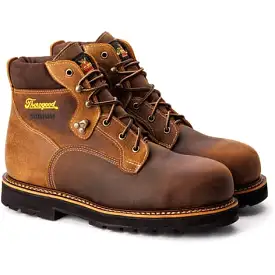 Thorogood Men's Iron River Series 6 ST Waterproof Work Boot -Brown- 804-4144