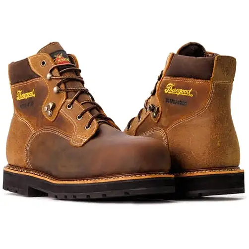 Thorogood Men's Iron River Series 6 ST Waterproof Work Boot -Brown- 804-4144