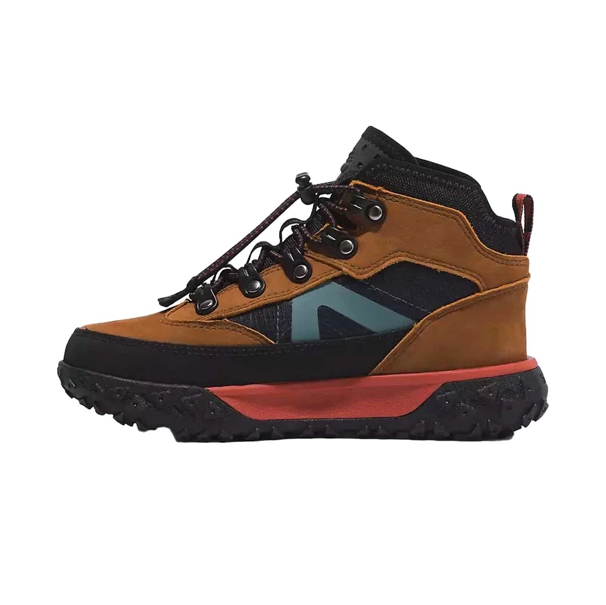 Timberland GS (Grade School) GreenStride Motion 6 Mid Rust Nubuck Waterproof