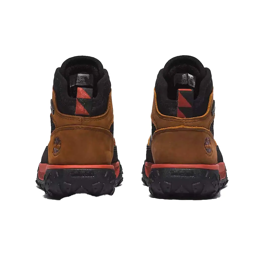 Timberland GS (Grade School) GreenStride Motion 6 Mid Rust Nubuck Waterproof