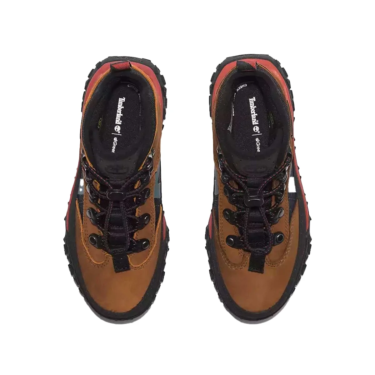 Timberland GS (Grade School) GreenStride Motion 6 Mid Rust Nubuck Waterproof