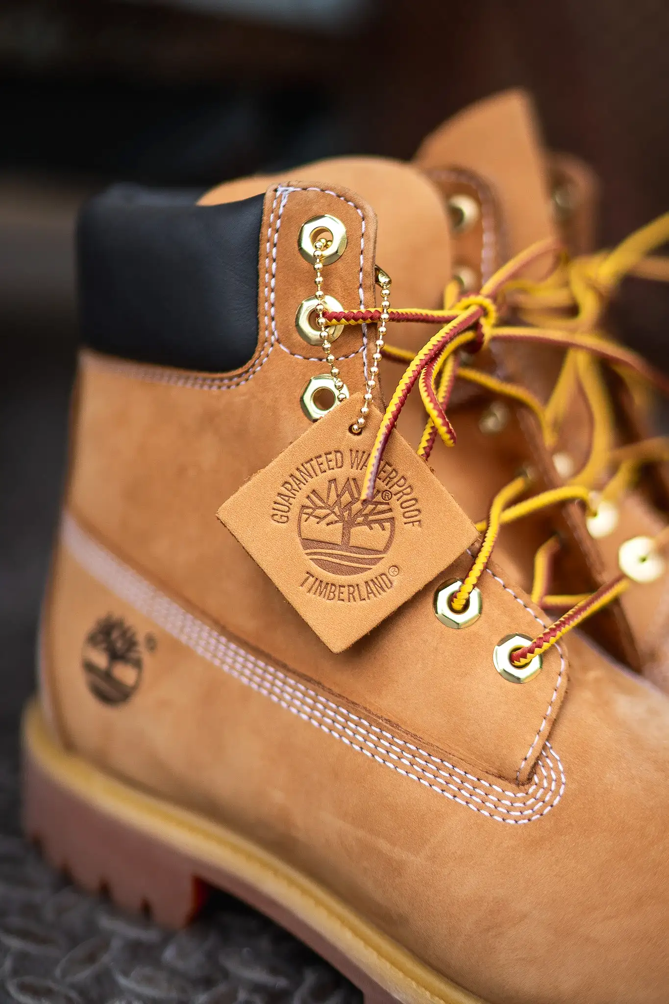 Timberland Premium 6 Inch Waterproof Boot (Wheat) 10061