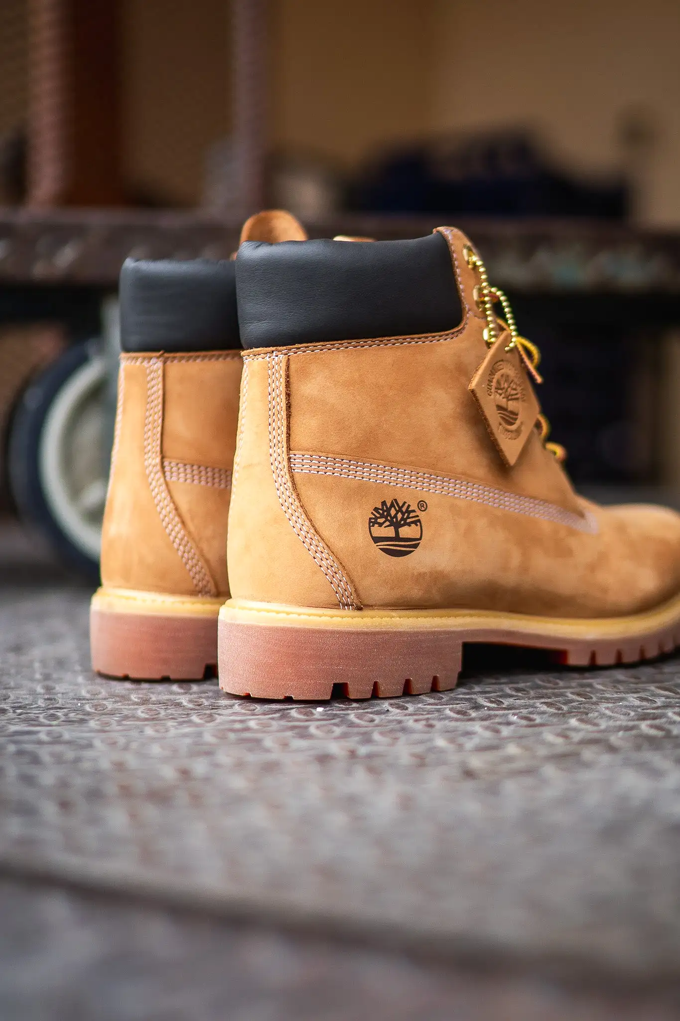 Timberland Premium 6 Inch Waterproof Boot (Wheat) 10061