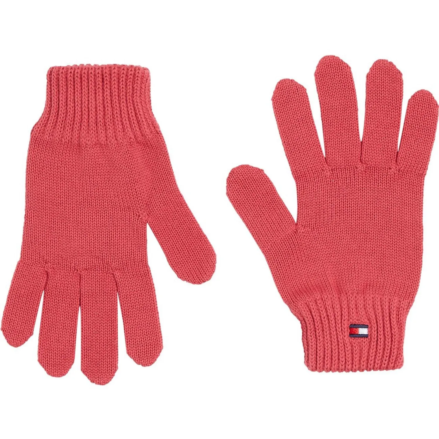 Tommy Hilfiger Heritage Pink Small Flag Gloves