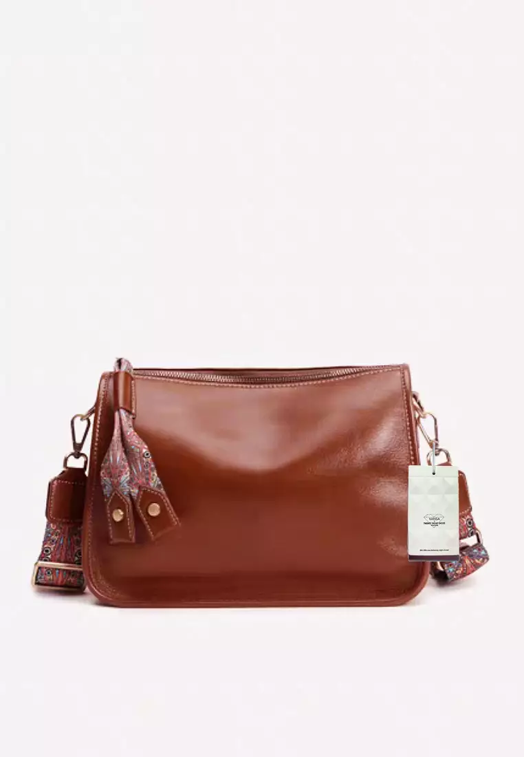 Twenty Eight Shoes VANSA Top Layer Cowhide Shoulder Crossbody Bag VBW-Cb77806-1