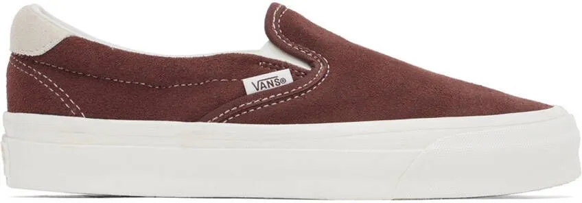 Vans Brown OG Slip-On 59 LX Sneakers