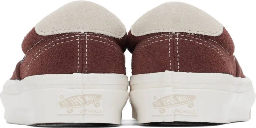 Vans Brown OG Slip-On 59 LX Sneakers