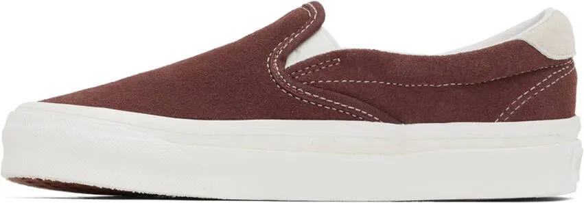 Vans Brown OG Slip-On 59 LX Sneakers