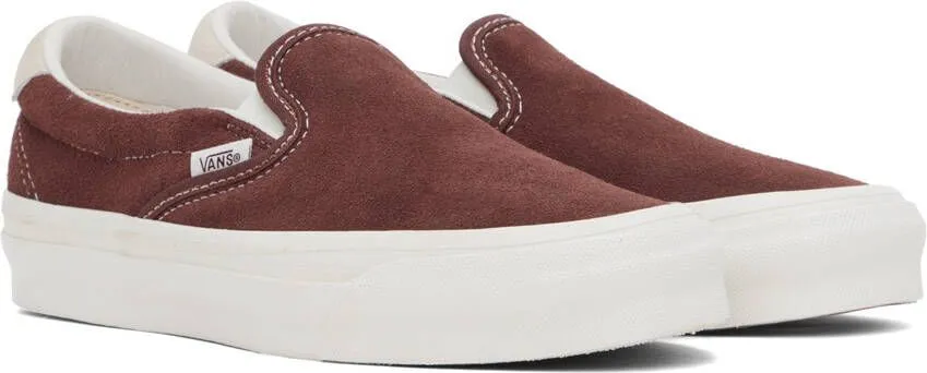 Vans Brown OG Slip-On 59 LX Sneakers