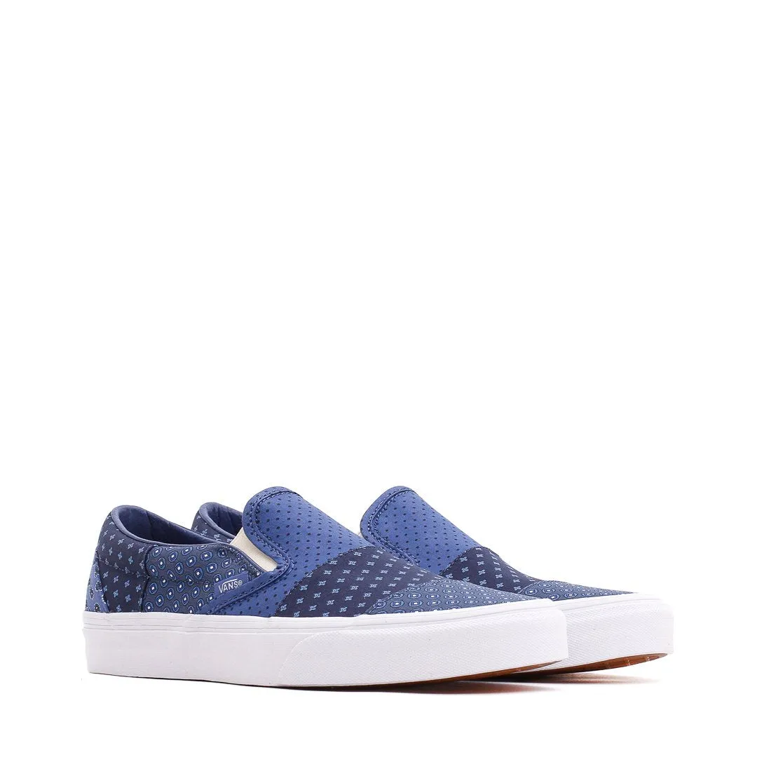 Vans Men UA Classic Slip-On Patchwork Blue VN0A33TB9HY1