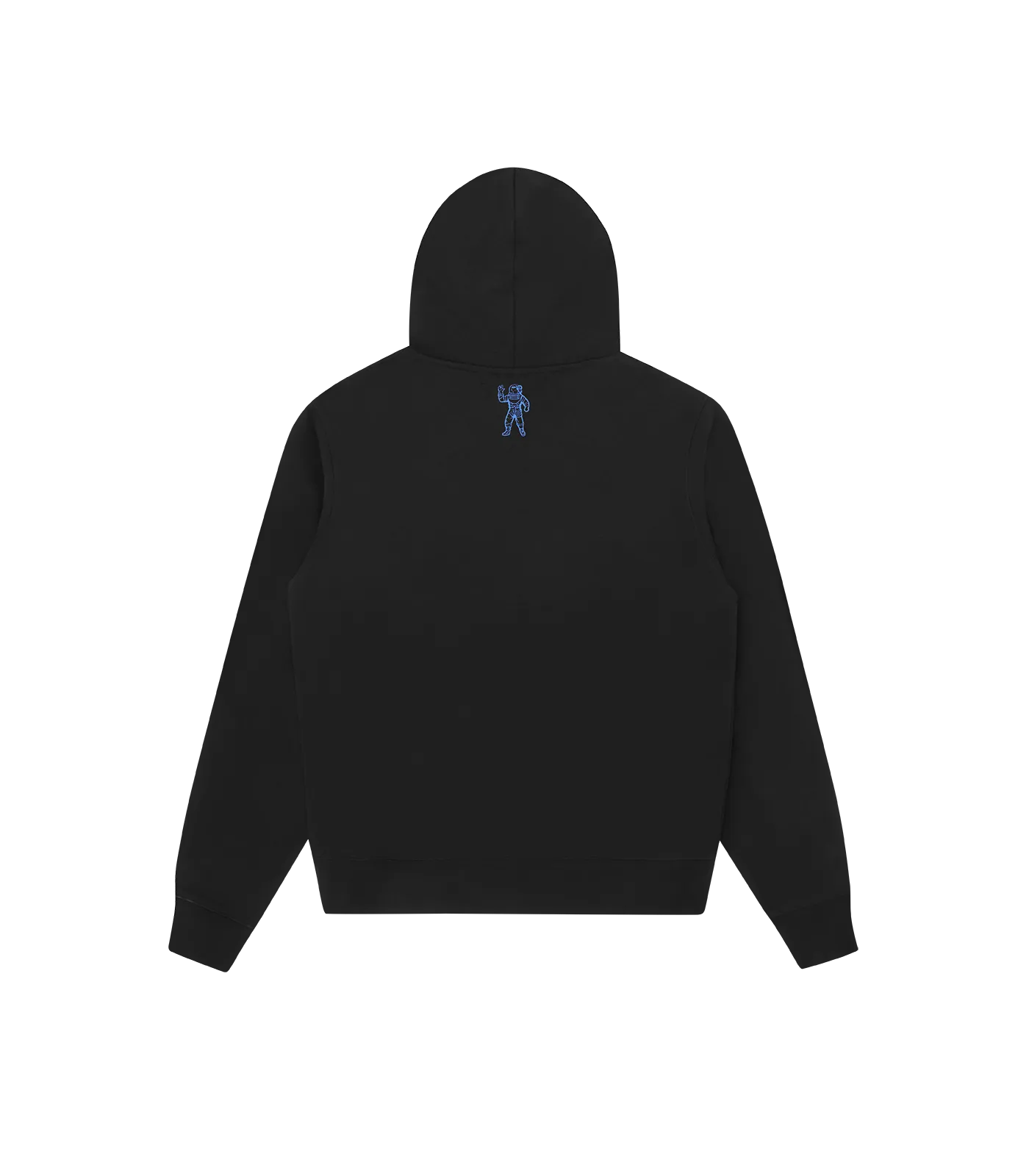 VARSITY LOGO POPOVER HOOD - BLACK