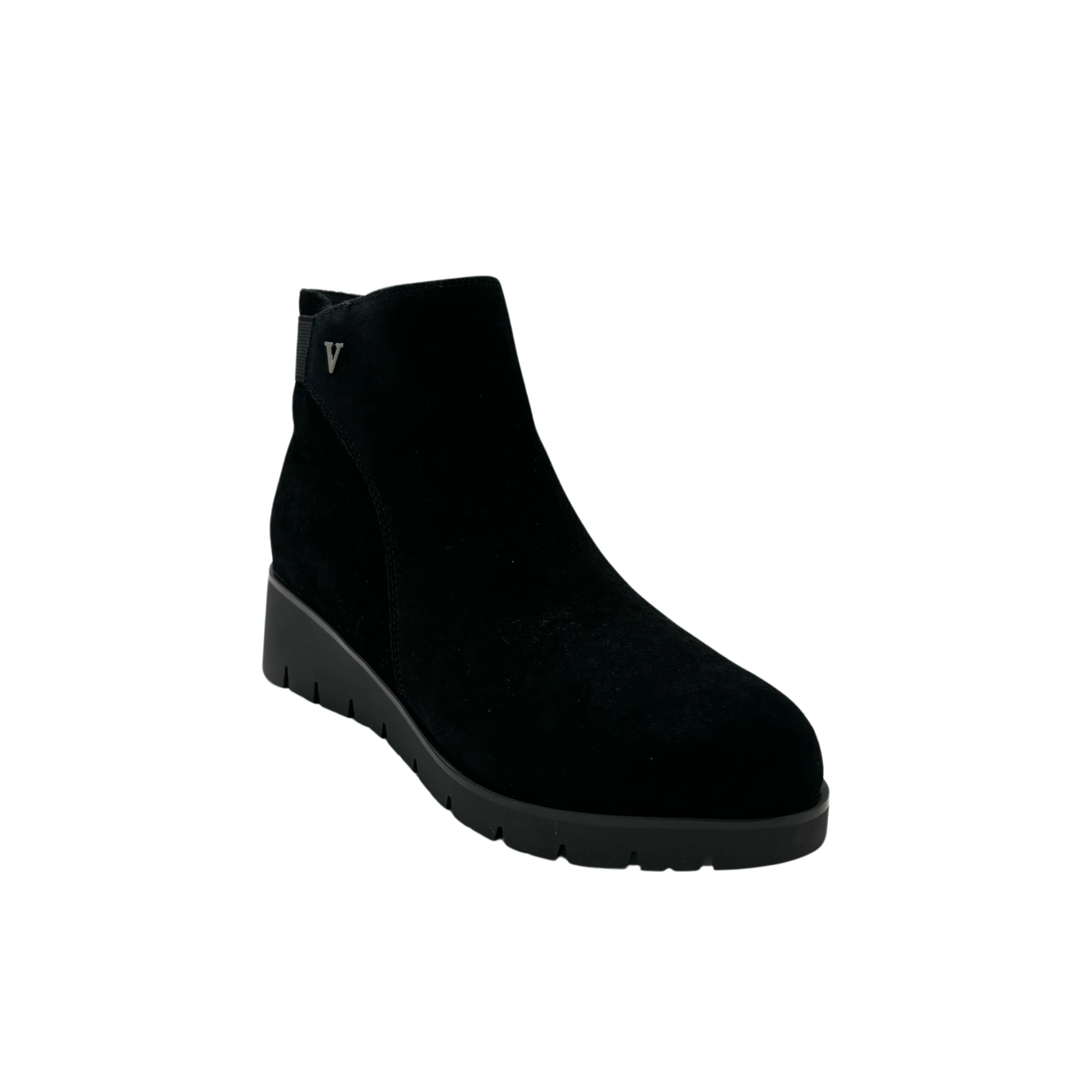 Vera Black Suede WATERPROOF