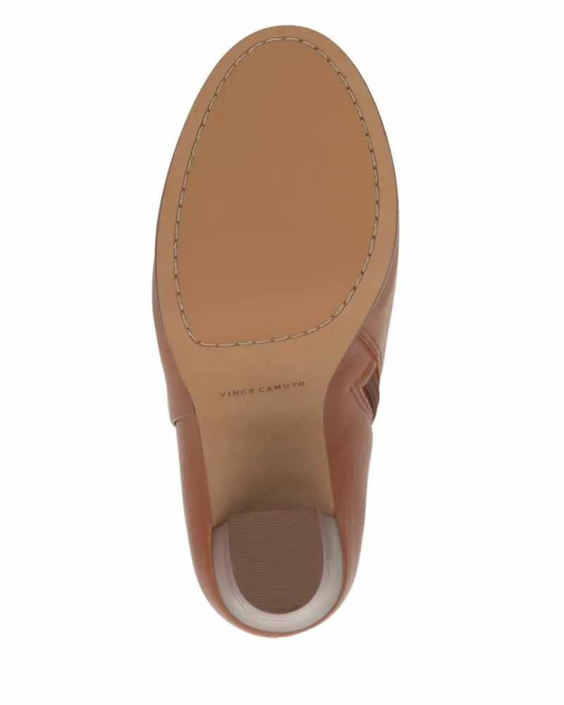 Vince Camuto CAYELSA WARM CARAMEL/COW DERBY