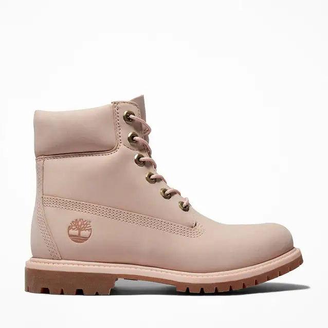 Womens 6-Inch Premium Waterproof Boot - Light Pink