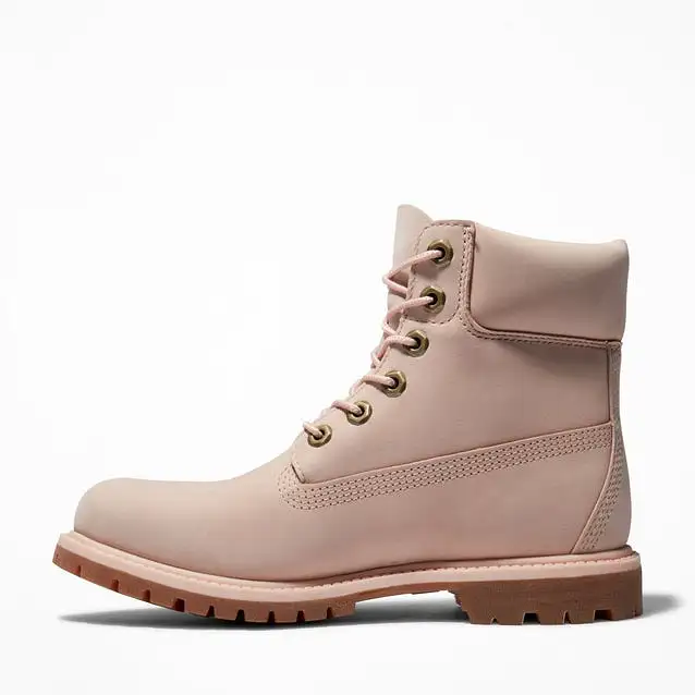 Womens 6-Inch Premium Waterproof Boot - Light Pink