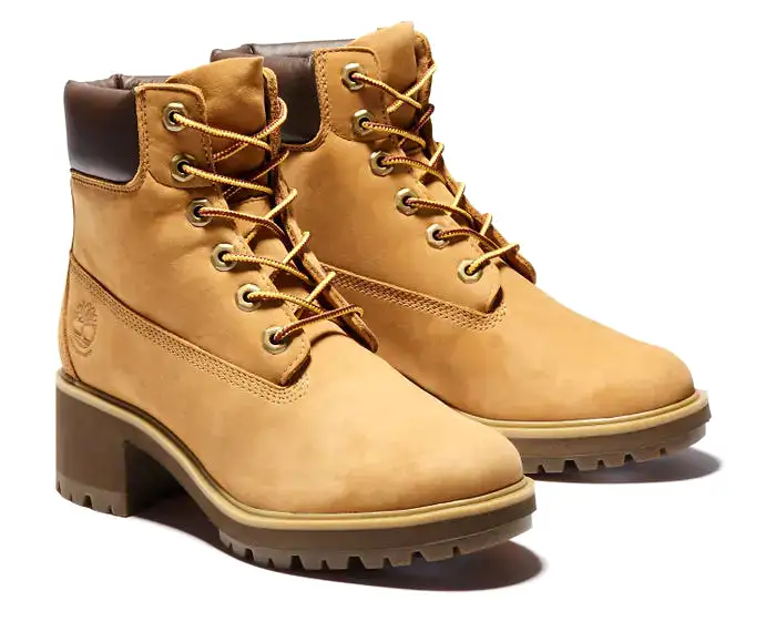 Womens Kinsley 6-Inch Waterproof Boot - Wheat/Nubuck