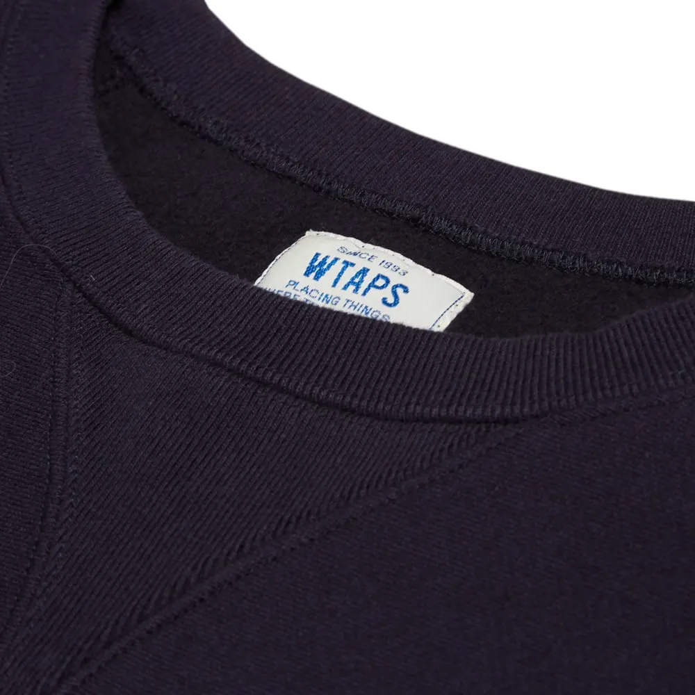 WTAPS Design Crew SweatNavy